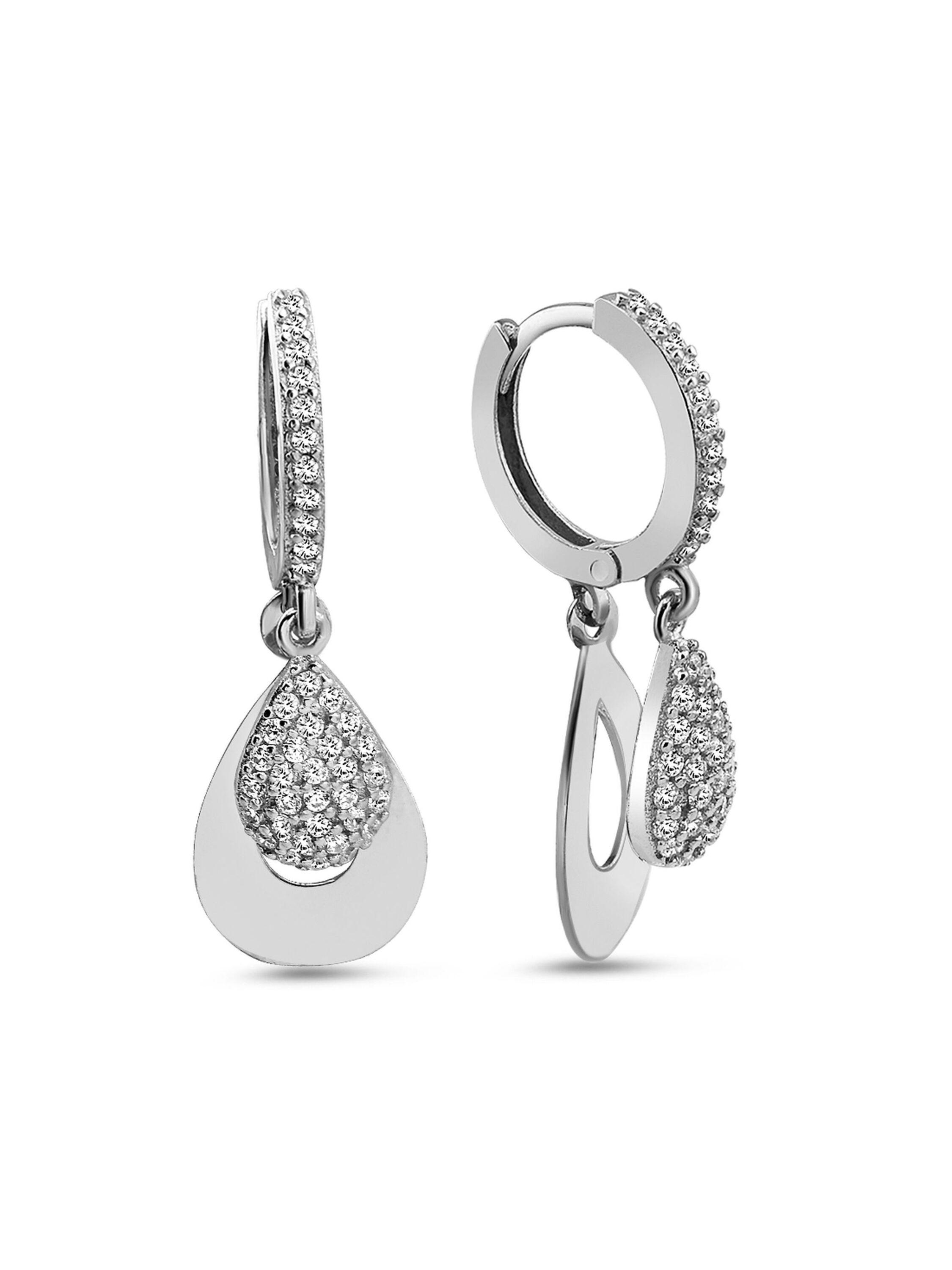 Dkeniz Ohrhänger 925/- Sterling Silber Eleganz Ohrring