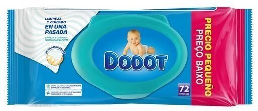 Dodot Ersatz für feuchte Babytücher 72 Einheiten