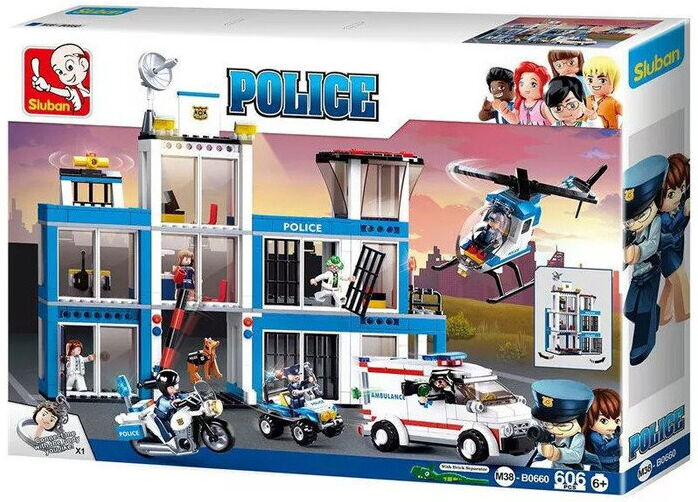 Police-QG Police 606 pcs - Sluban