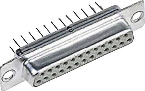 Harting 09670254755 D-SUB Buchsenleiste 180° Polzahl: 25 Löten