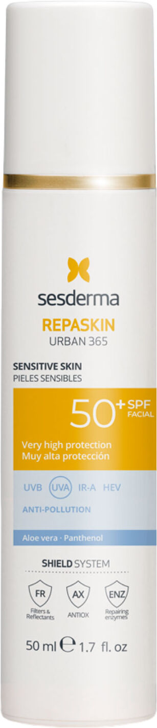 SESDERMA Repaskin Urban 365 Sensitive Suncream SPF50 50ml