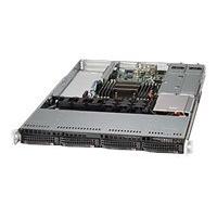 Supermicro SC815TQ-R700WB, Rack, Server, Schwarz, EATX, 1U, HDD, LAN, Leistung