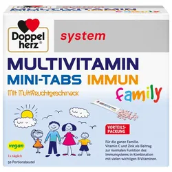 DOPPELHERZ Multivitamin Mini-Tabs family system