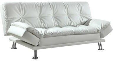 Coaster Dilleston Upholstered Tufted Convertible Sofa Bed