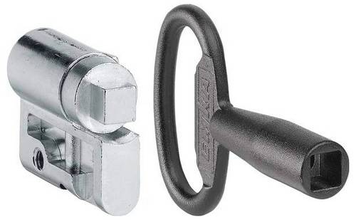Hager MES-PHZ4K8 Profilhalbzylinder- einsatz 4-kant 8mm Profilhalbzylinder 1St.