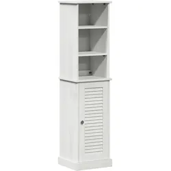 vidaXL Badezimmermöbel Set 2 pcs Braun und Weiß 37 x 34 x 150 cm