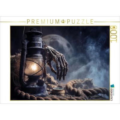 CALVENDO Puzzle Geisterschiffe sprechen in Schatten und Rauch | 1000 Teile Lege-Größe 64x48cm Foto-Puzzle für glückliche Stunden