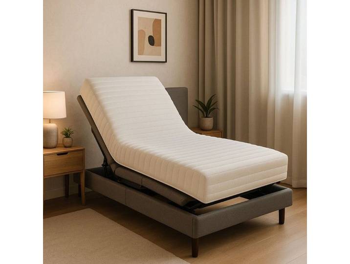 KING OF DREAMS Matelas 90x200 15 cm Mémoire de Forme - Souple 2 faces Hiver/Été