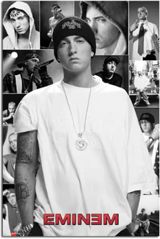 Inspire Picks Eminem Rap Music Wall Art Hip Hop Canvas Print Poster c 40x60cmnoframe