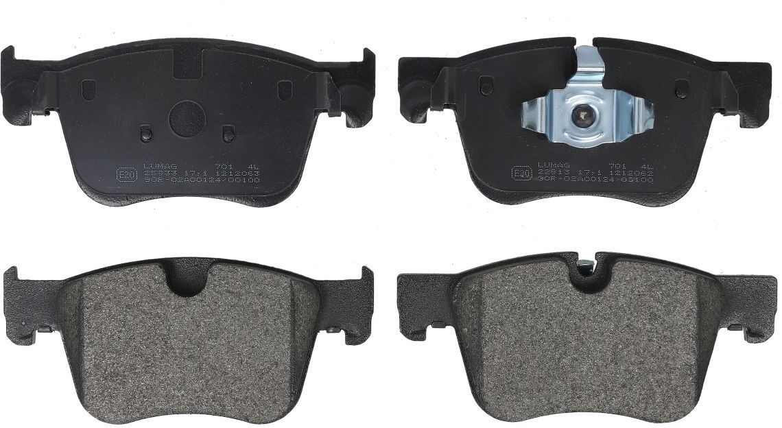 Bremsbelagsatz BRECK 22813 00 701 00
