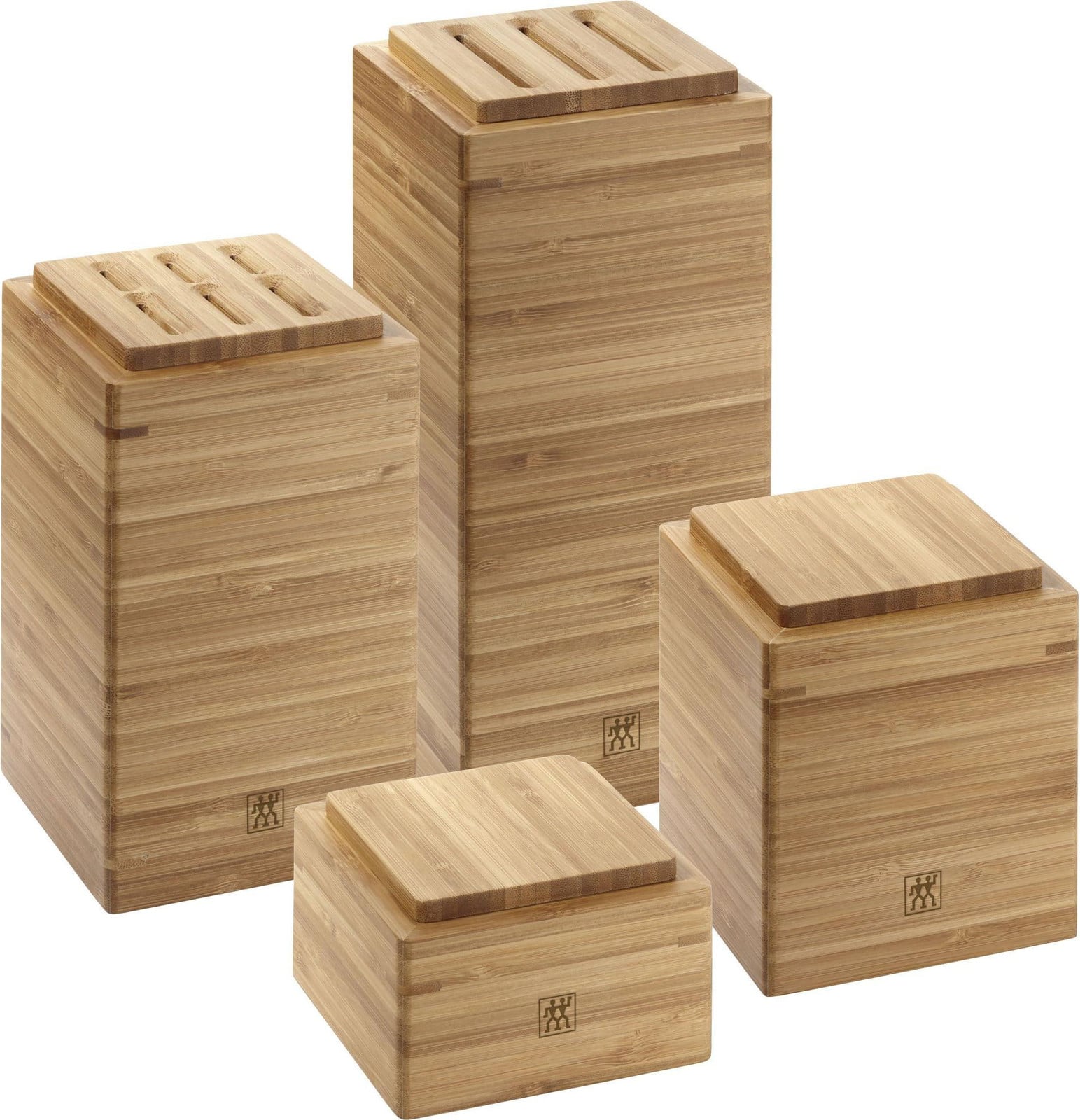 Set van 4 Zwilling bamboe containers