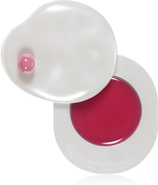 KUNDAL Objet Dew Drop Lip Glaze Balm tinted lip balm with moisturising effect shade Tender Rose 2 g