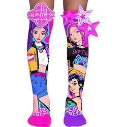 MADMIA - KPop Demon Hunter Trio Socken mit 3D-Applikationen, Alter: 6-99 Jahre