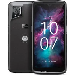 Crosscall Stellar-M6 (128 GB, Black, 6.10", Hybrid Dual SIM, 5G), Smartphone, Schwarz