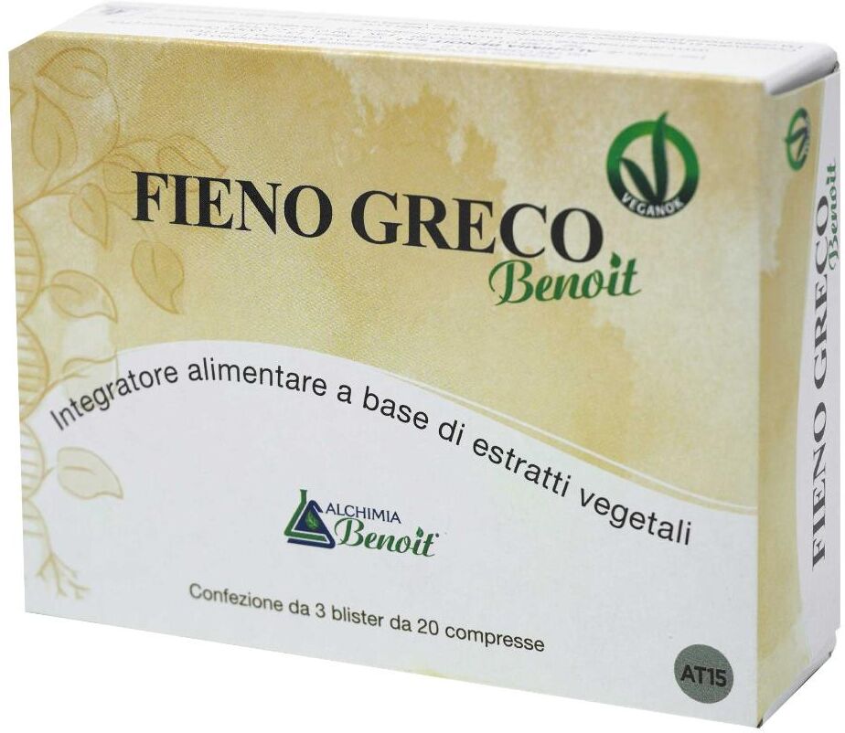 ALCHIMIA BENOIT Srl Benoit, Fieno Greco, 60 compresse