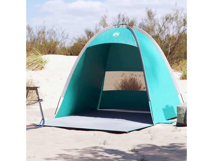 vidaXL Strandzelt 3 Personen Seegrün Wasserdicht