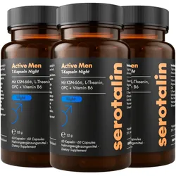 serotalin Active Men T-Kapseln Night - 3 x 60 Kapseln