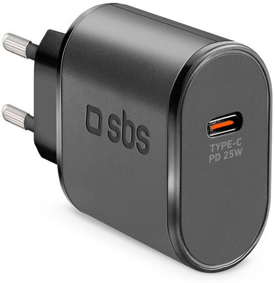 CARREGADOR TELEMÓVEL SBS USB-C PD 25W