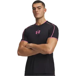 UNDER ARMOUR Challenger Novelty Trainingsshirt Herren 001 - black/pink frenzy/pink frenzy S