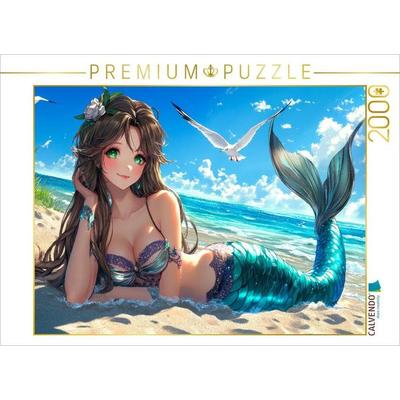 CALVENDO Puzzle Meerjungfrau | 2000 Teile Lege-Größe 90x67cm Foto-Puzzle für glückliche Stunden, Sonstige von , Calvendo Puzzle