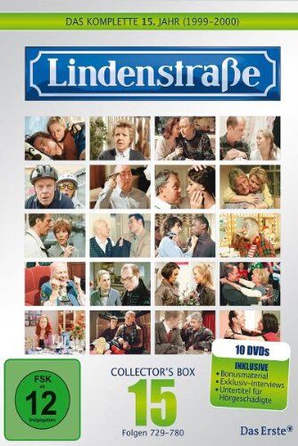 Herwig Fischer - Die Lindenstraße - Das fünfzehnte Jahr (Folgen 729-780) (Collector's Box, 10 DVDs) - Preis vom 13.10.2026 11:25:28 h