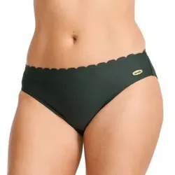 Damella Emily Wavy Bikini Brief Dunkelgrün 40 Damen