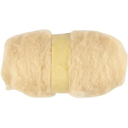 Creativ Company Carded Wool, Garn + Wolle, Beige