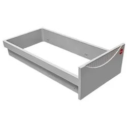 Hailo Nietrahmen 1074019 hellgrau für Tandem und Terzett