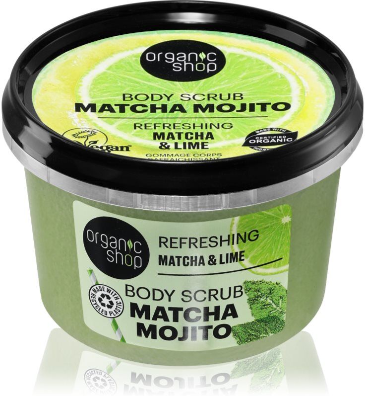 Organic Shop Matcha Mojito refreshing body scrub 250 ml
