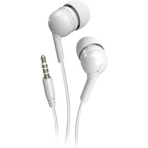 SBS Kopfhörer Stereo, weiß, In-Ear, mit Mikrofon, kabelgebunden, 3,5mm Klinke