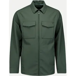 Overshirt Full Zipper Grün XXL