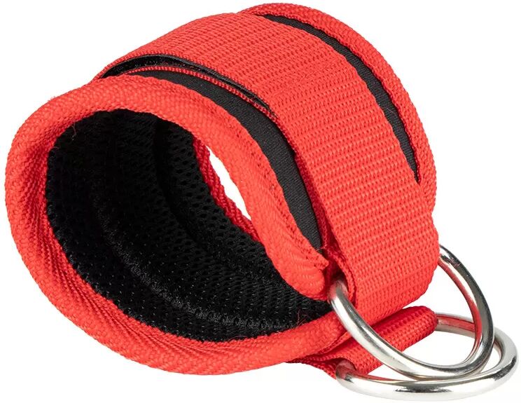 INF Sangle de cheville pour l'entraînement en force avec des machines à câble Rouge