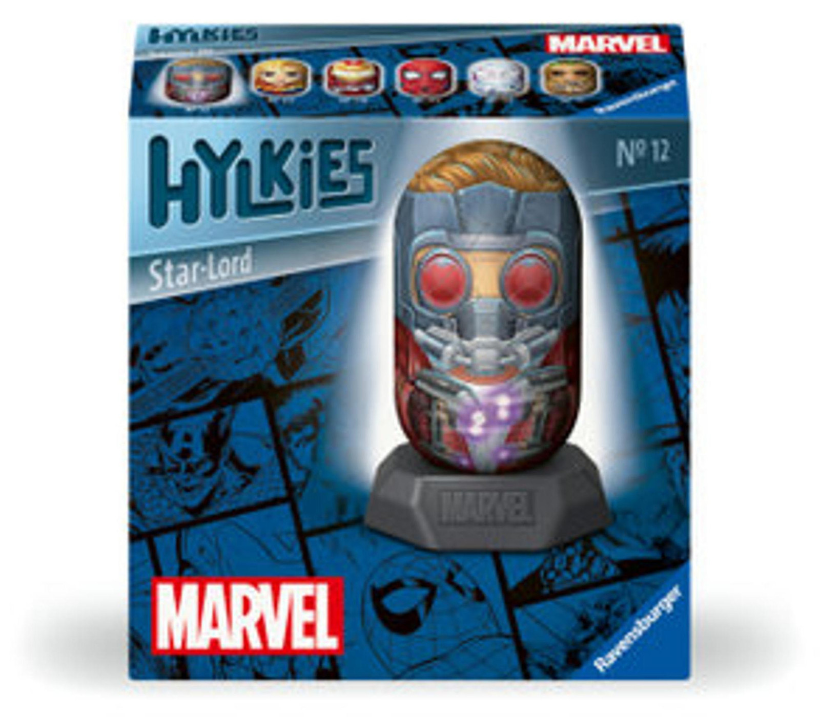 Ravensburger Hylkies Star-Lord Figuur #12 Marvel Guardians of the Galaxy verzamelfiguur