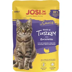 JosiCat rich in Turkey in Sauce 28x85 g