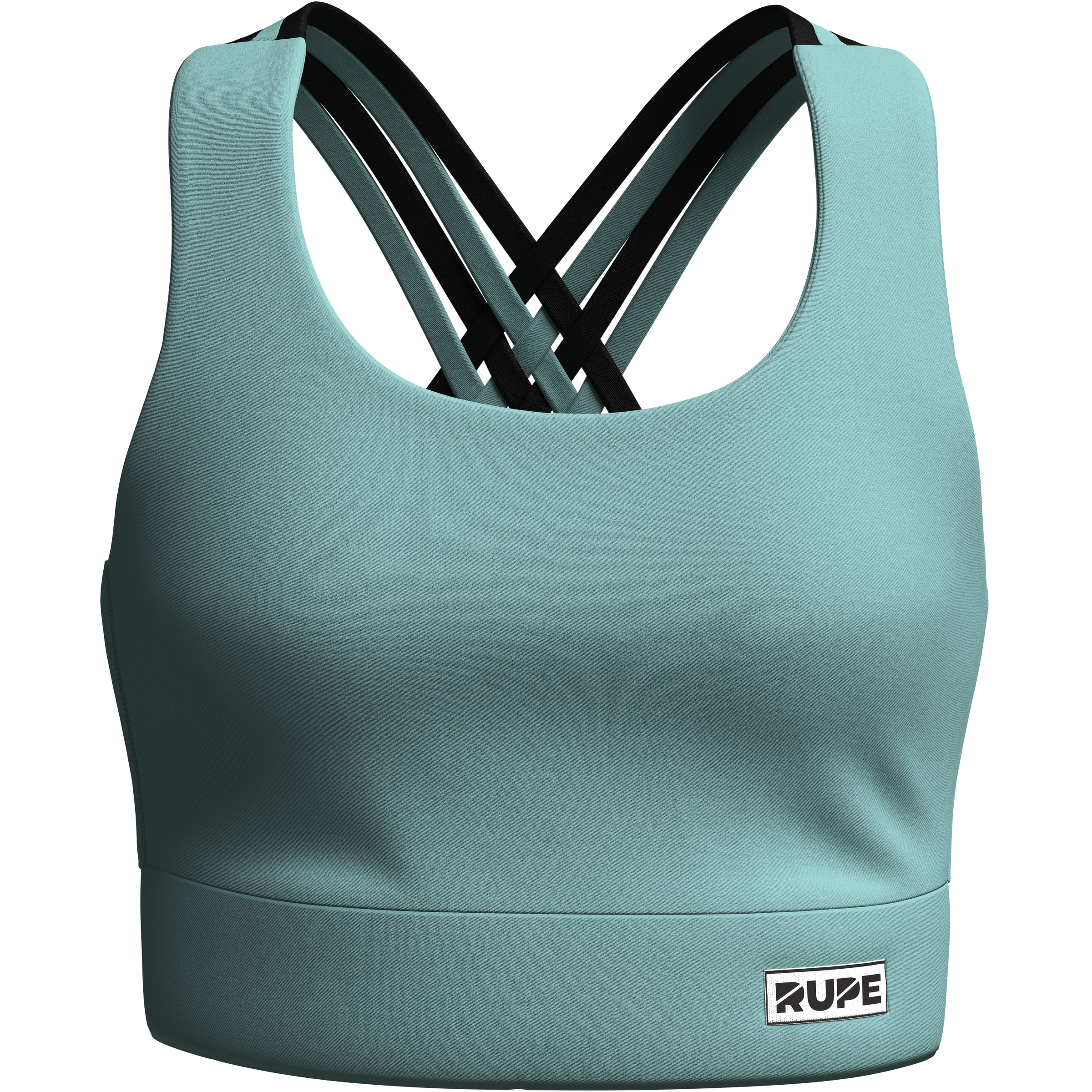 Rupe Monochrome Braided Sport BH Damen Sport-BHs gruen Größe XS Camping Hautfreundlich