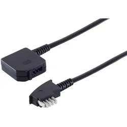 TAE-N Stecker - TAE-N Kupplung 6-adrig 6m