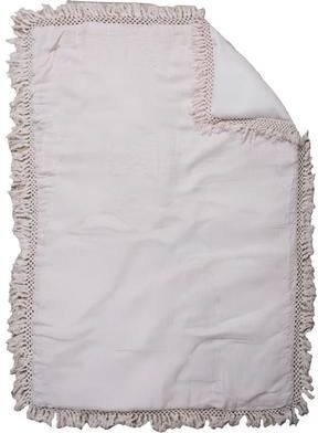"Rizzy Home Tatum Solid Fringe Crib Quilt - 38"" X 50"""