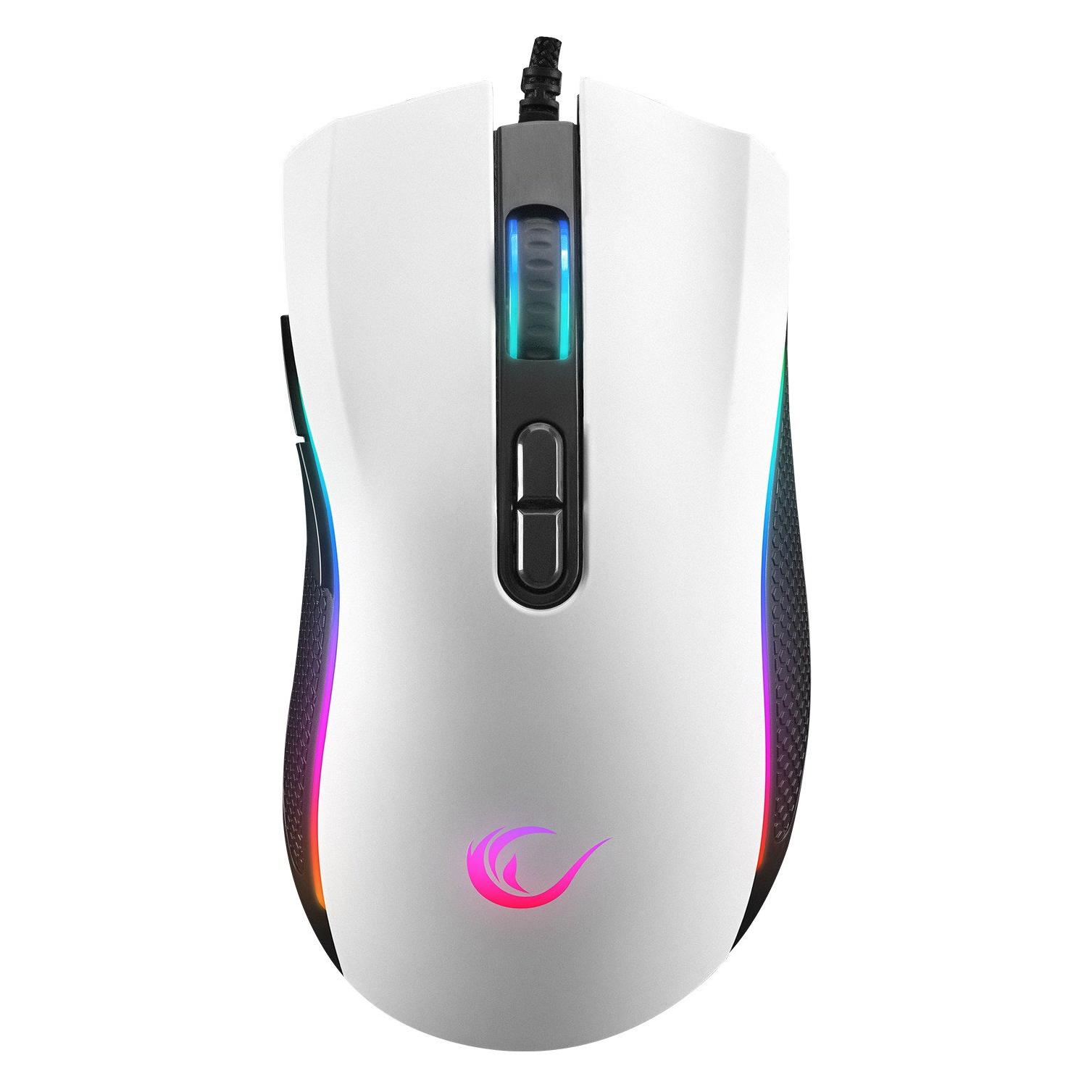 Rampage Mysz SMX-R44 V2 (SMX-R44V2WHITE) (Kabelgebunden) (PERRAMSMXR44V2W)