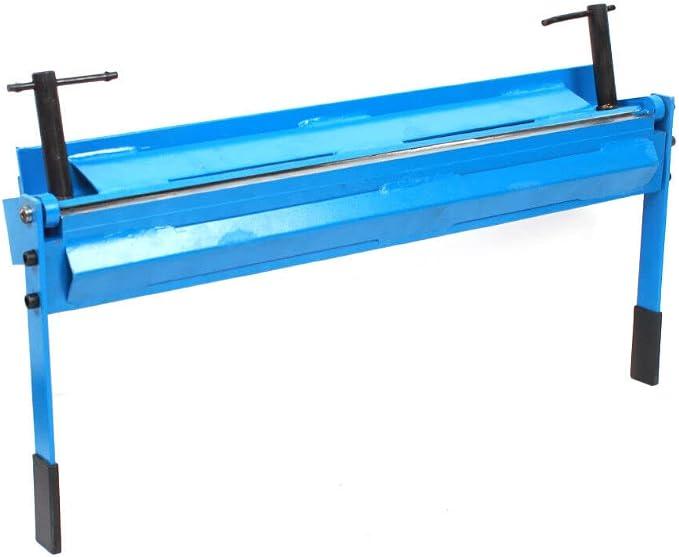 120° Blechbiegemaschine, faltende Bank-Blechbiegemaschine manuelle quadratische Biegemaschine 630 mm Abkantbank für 1,2-1,5 mm Biegegerät