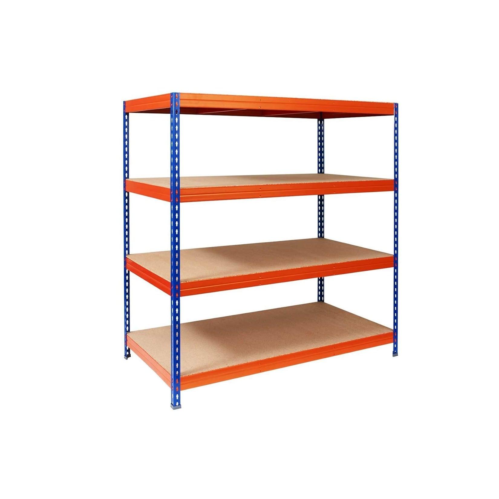 Mammut Weitspannregal Blau-orange