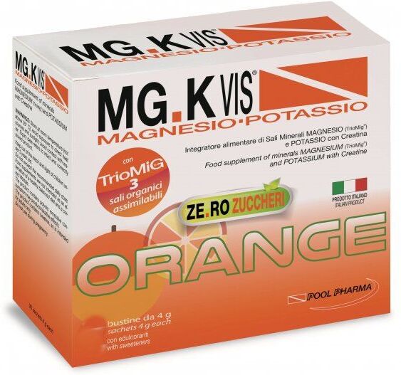 POOL PHARMA Srl MGK Vis Orange Zero Zuccheri Con Triomig 15 Bustine