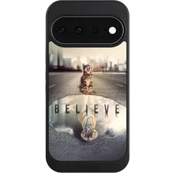 Nivocase Hülle für Google Pixel 11 Handyhülle NIVOcore Case Schwarz Motivation Tiere Tiger (Google Pixel 11), Smartphone Hülle, Schwarz