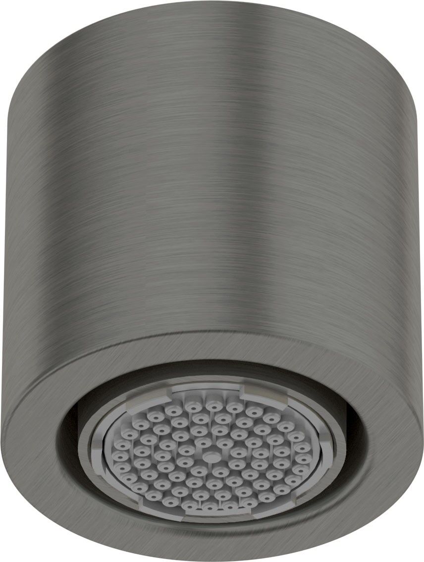 Neuesbad Serie 600 Kopfbrause 1 Strahlart, Oberfläche: Titanium NB1NQS_D30K1