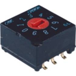 C & K Switches CRD16RM0AB Codierschalter Hexadezimal Schaltpositionen 16 1 St. Tube