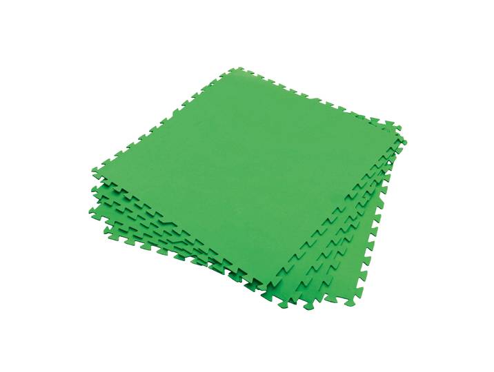 Pool Bodenschutz Fliesen grün 9er Set 78 x 78 cm