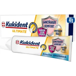 KUKIDENT Ultimate Haftcreme Frischer Geschmack 40gr