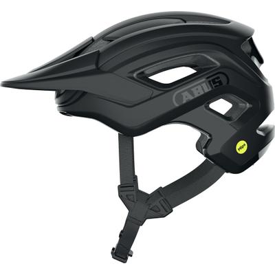 Mountainbikehelm ABUS "CLIFFHANGER MIPS" Gr. S, schwarz (velvet schwarz), Helme, S Kopfumfang: 51cm - 55cm