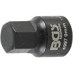 BGS Bremssattel-Einsatz Innensechskant extra kurz 9 mm - 4997