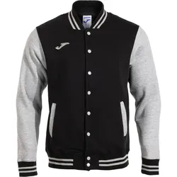 JOMA Heroic Collegejacke Kinder 111 - schwarz/grau 128