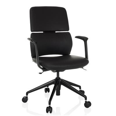Chefsessel / Bürostuhl ATMOS DESIGNER Kunstleder schwarz hjh OFFICE